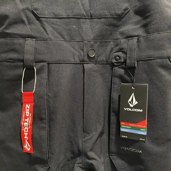 Volcom Roan Bib Overalls - Men's size Medium - New with Tags! - Picture 3 of 9